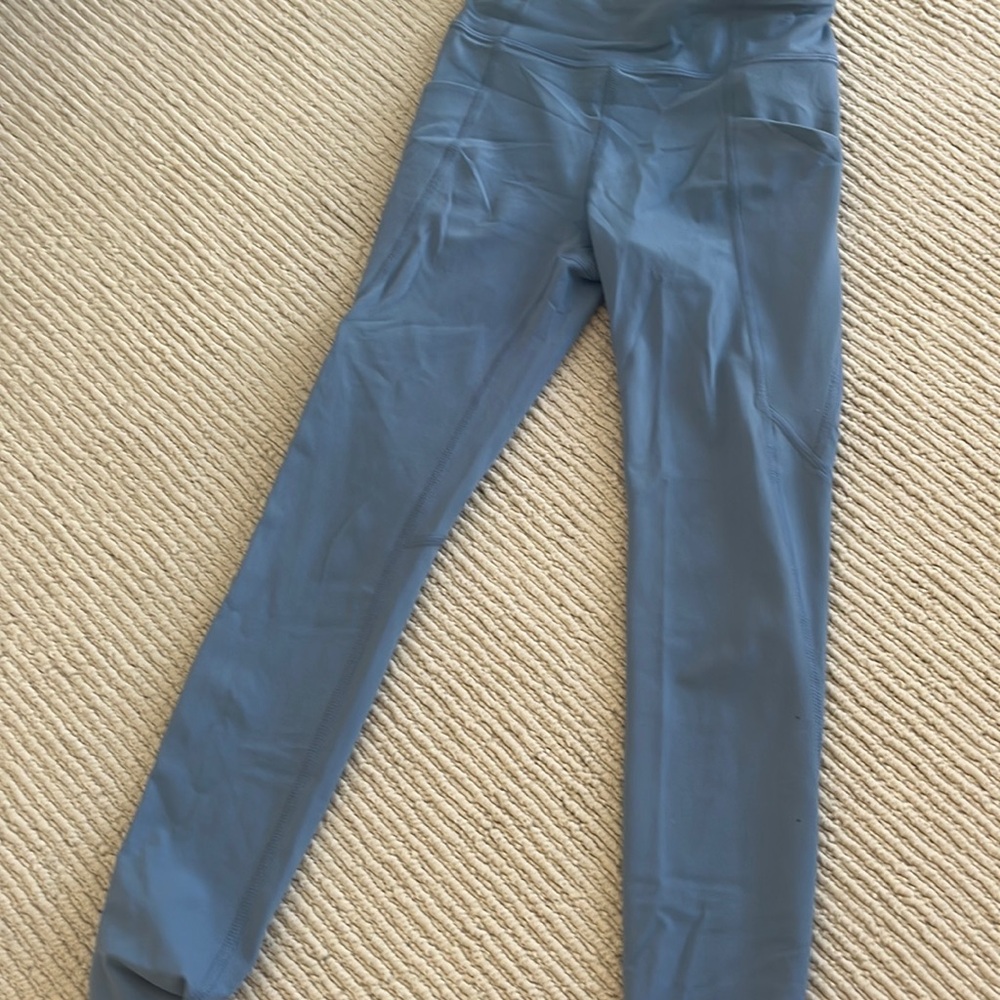 athleta leggings blue sis 7